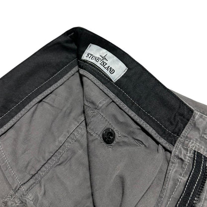 Stone Island Canvas Cargo Shorts