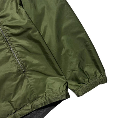 Prada Nylon Reversible Jacket | Medium, Black, Olive Green