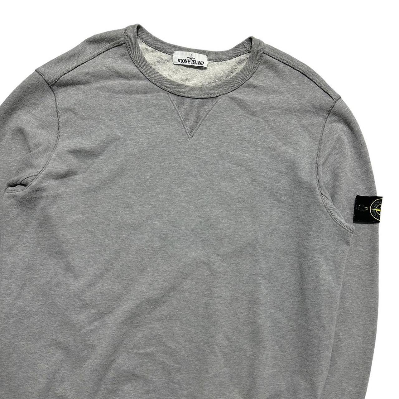 Stone Island Grey Pullover Crewneck