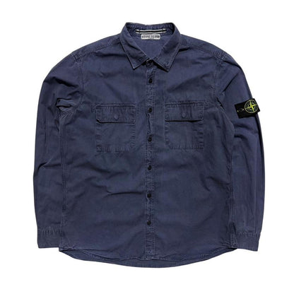 Stone Island Canvas Overshirt | XL, TBD