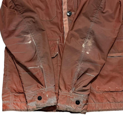 Stone Island Liquid Reflective Jacket | Large, Rust