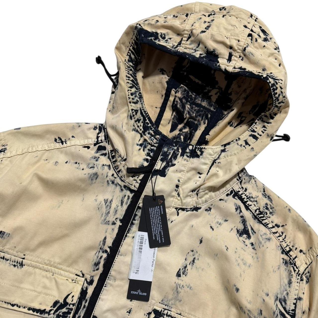 Stone Island 2017 Hand Corrosion On Raso Jacket