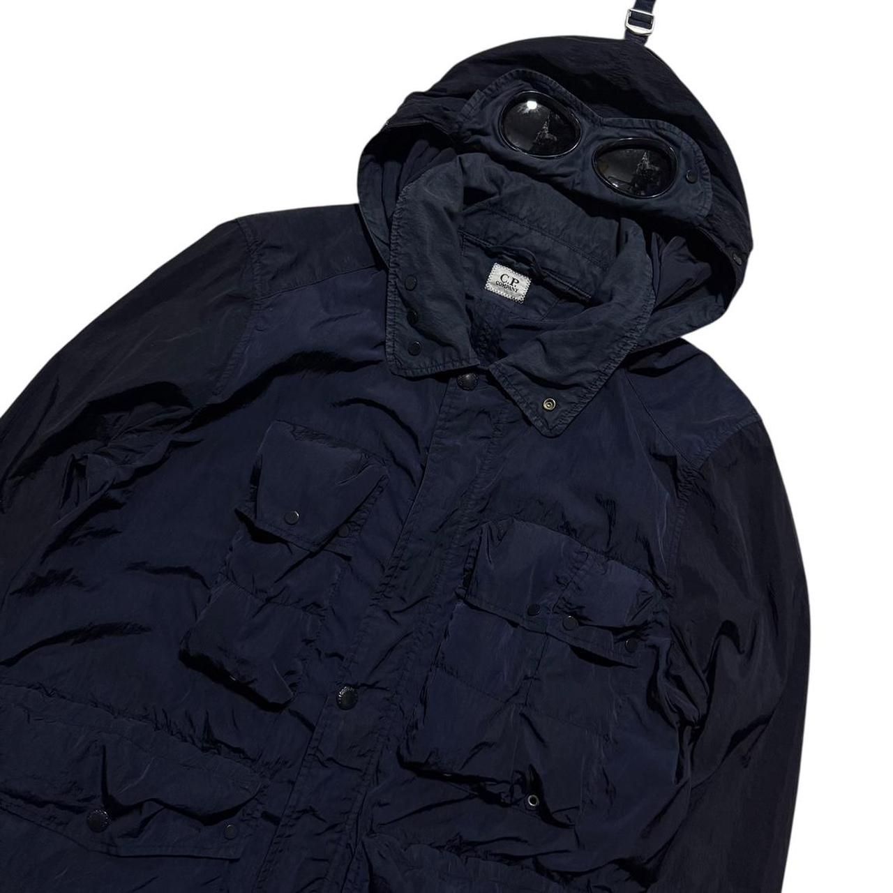 CP Company Nylon Multipocket Goggle Jacket | Large, Navy