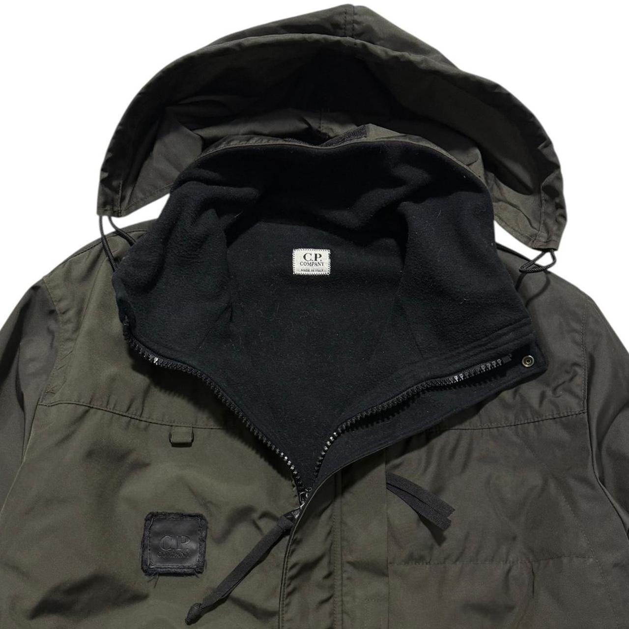 CP Company Fleece Lined Urban Protection Jacket | Medium, Olive