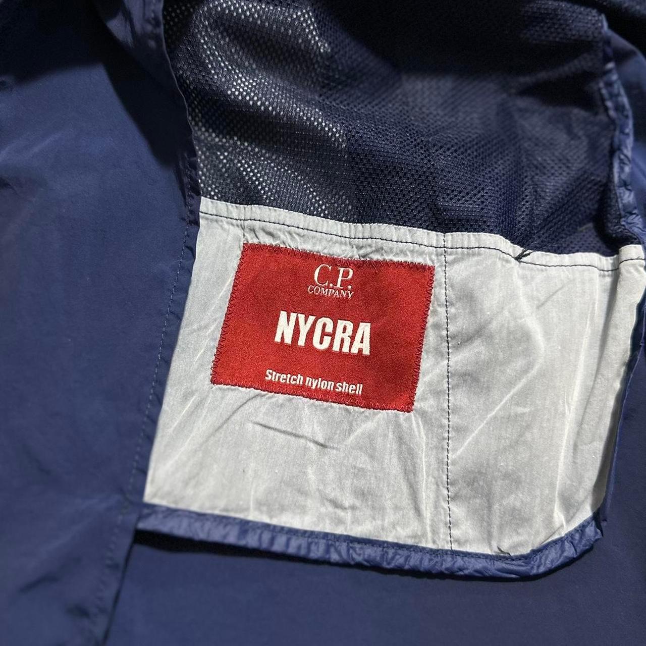 CP Company Blue Nycra Trench Jacket - Known Source