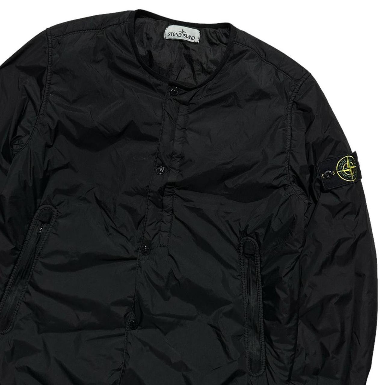 Stone Island Garment Dyed Black Nylon Jacket - Known Source