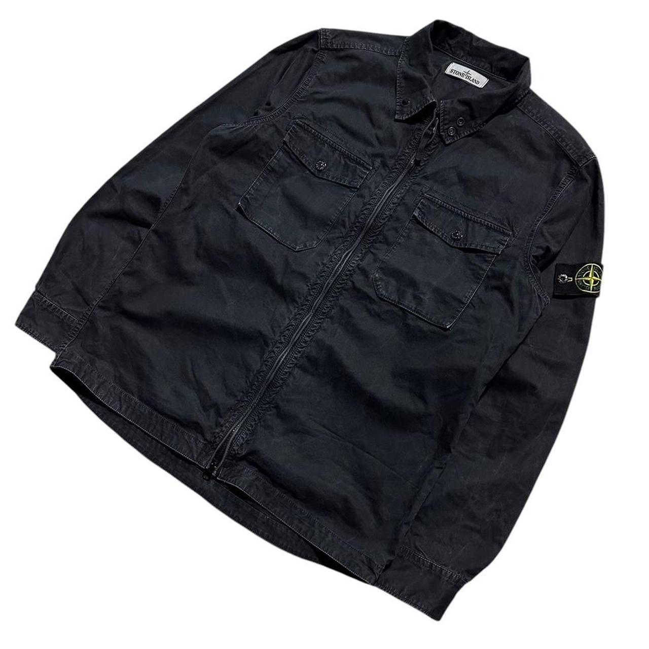 Stone Island Navy Overshirt