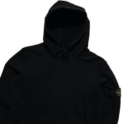 Stone Island Black Pullover Hoodie - Known Source