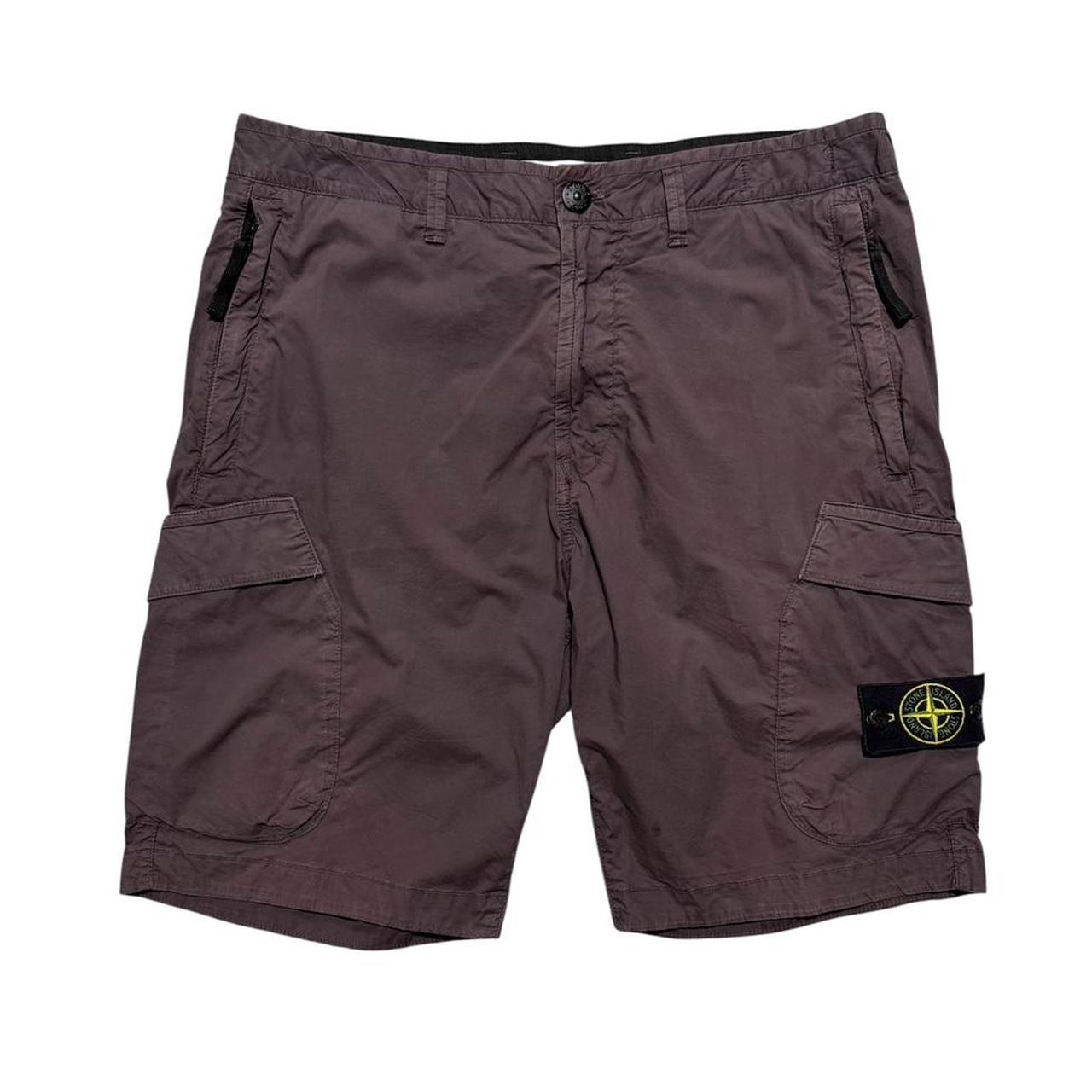 Stone Island Canvas Shorts