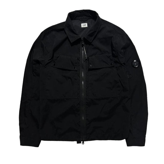 CP Company Taylon P Black Overshirt - Known Source