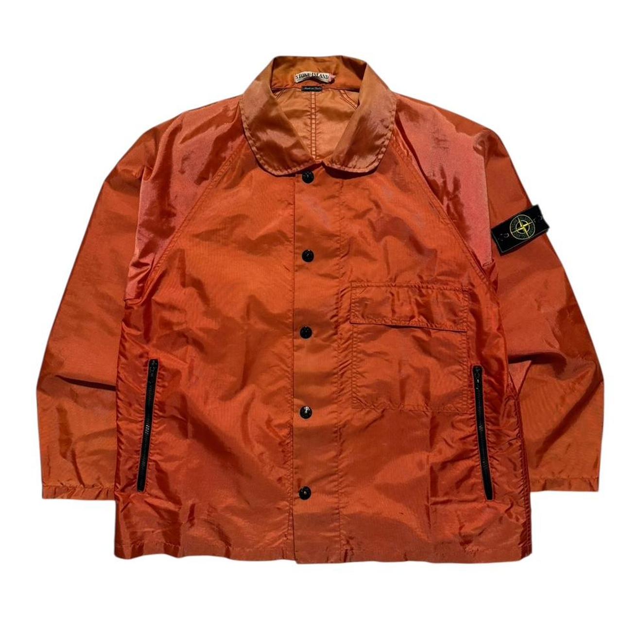 Stone Island S/S 1996 Formula Steel Jacket | Medium, Orange
