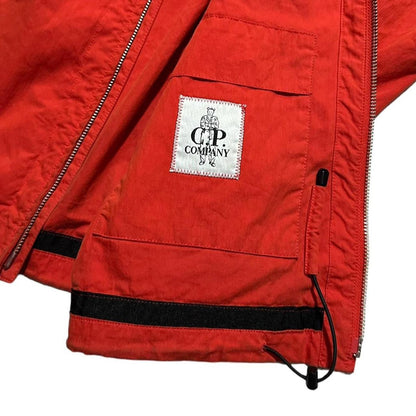 CP Company 50 Filli Red Canvas Jacket