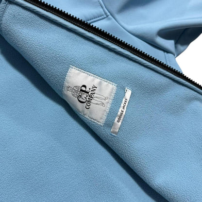 CP Company Baby Blue Soft Shell Goggle Jacket