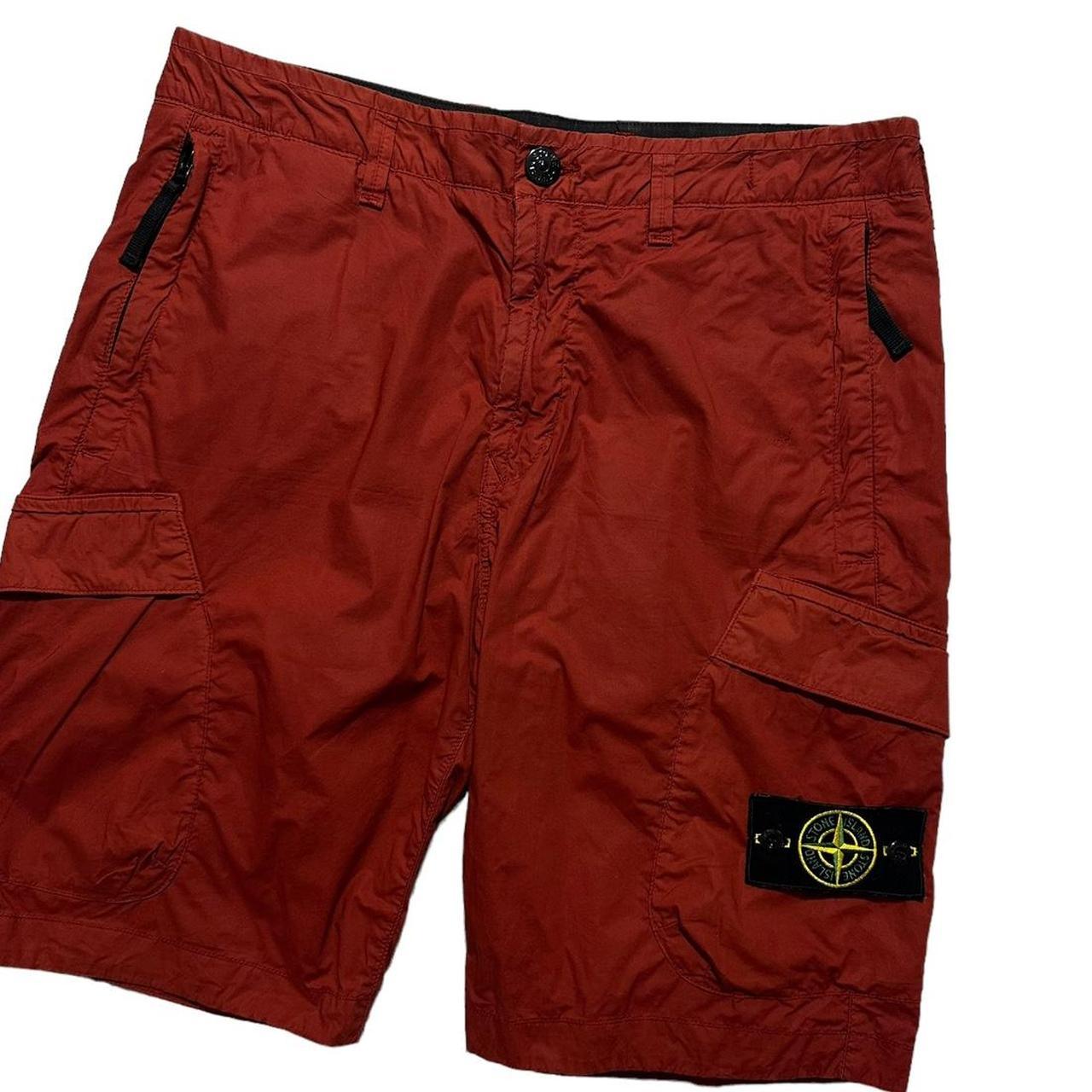 Stone Island Blood Red Shorts - Known Source