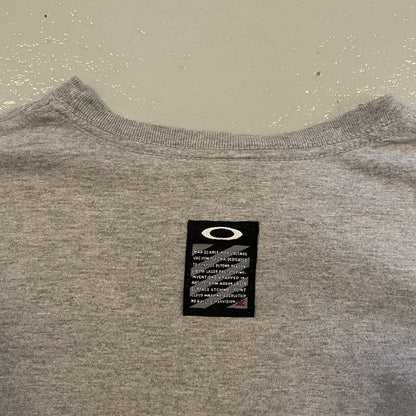 Vintage Oakley Mad Science Long Sleeve T-Shirt, Size Medium | O/S, Grey