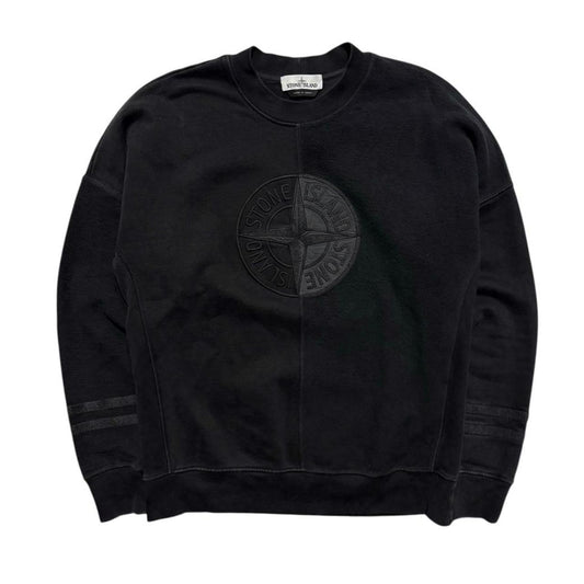 Stone Island Compass Fleece Pullover Crewneck