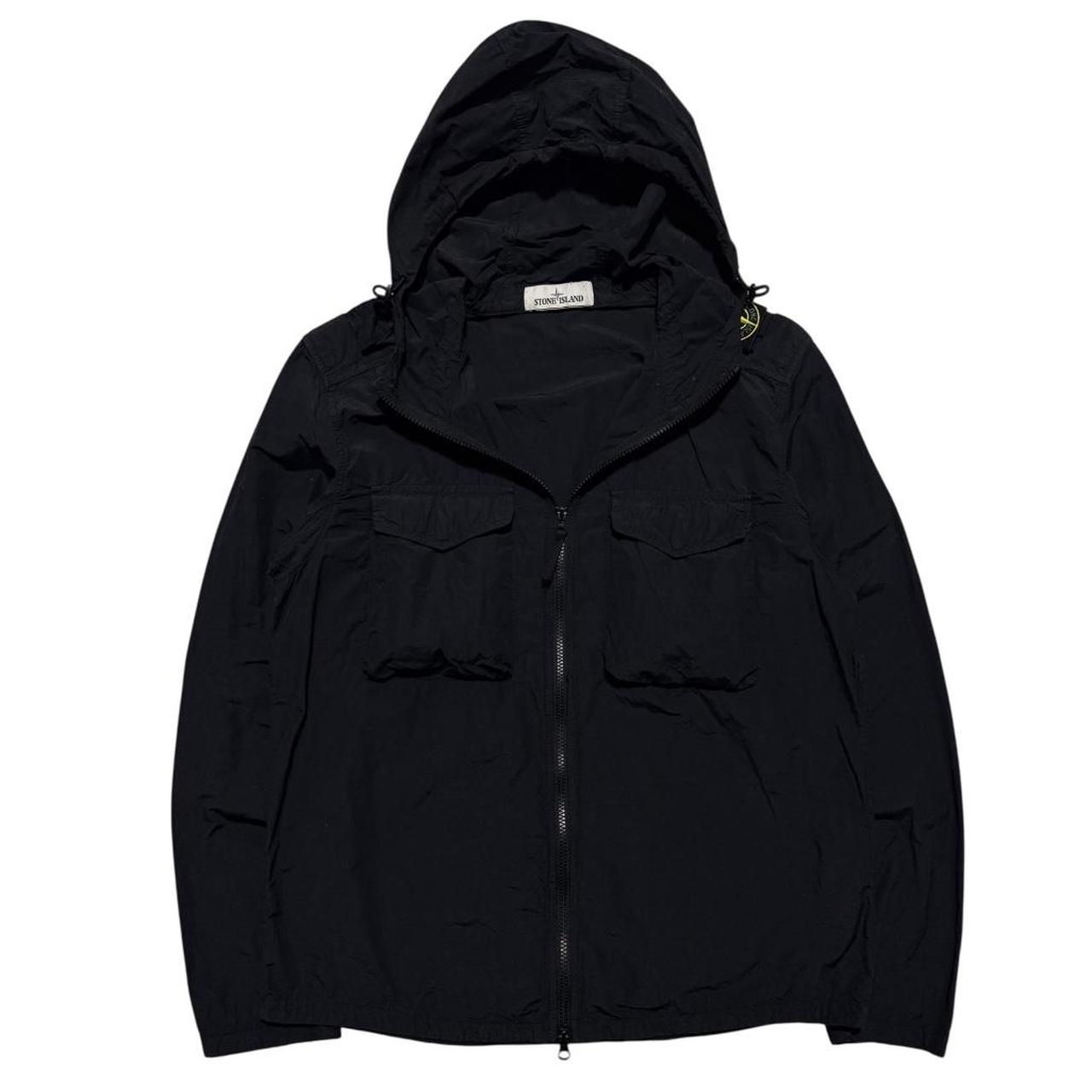 Stone Island Shoulder Badge Jacket | Large, Black
