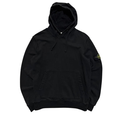 Stone Island Black Pullover Hoodie