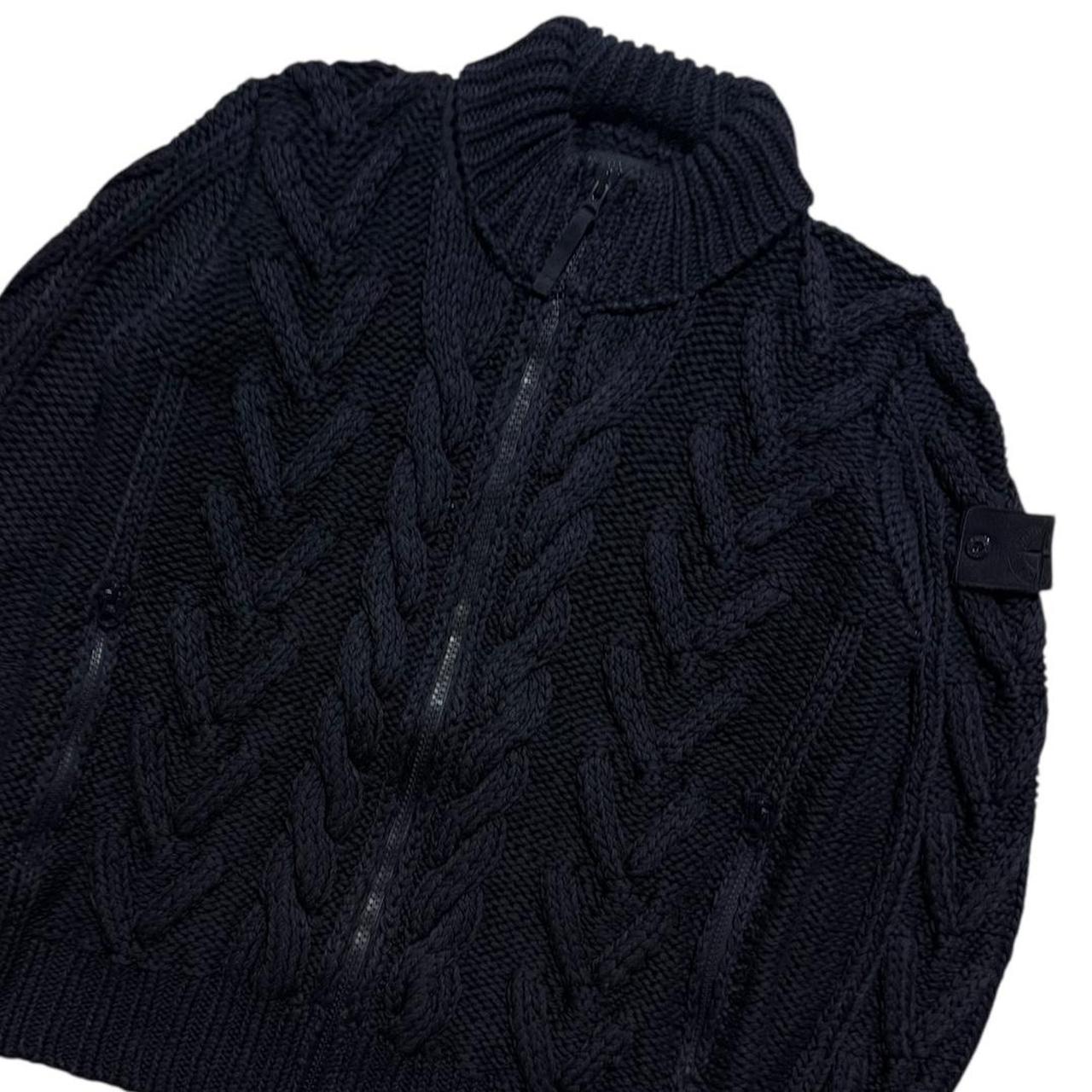 Stone Island 2011 Navy Ghost Cable Knit