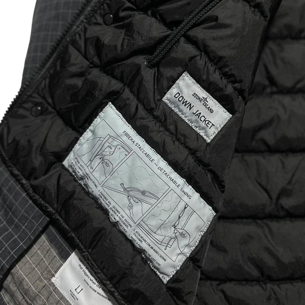 Stone Island Reflective Grid Ripstop Jacket