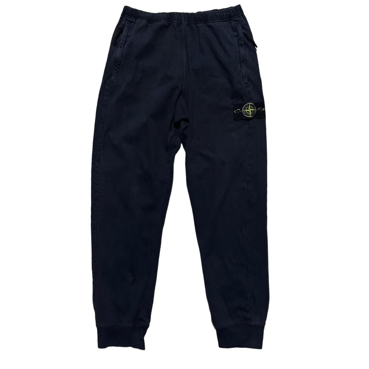 Stone Island Dark Blue Cotton Sweatpants