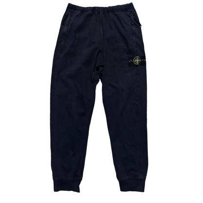 Stone Island Dark Blue Cotton Sweatpants