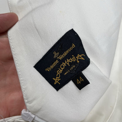 Vivienne Westwood Anglomania Vest, Size UK 12 | O/S, White