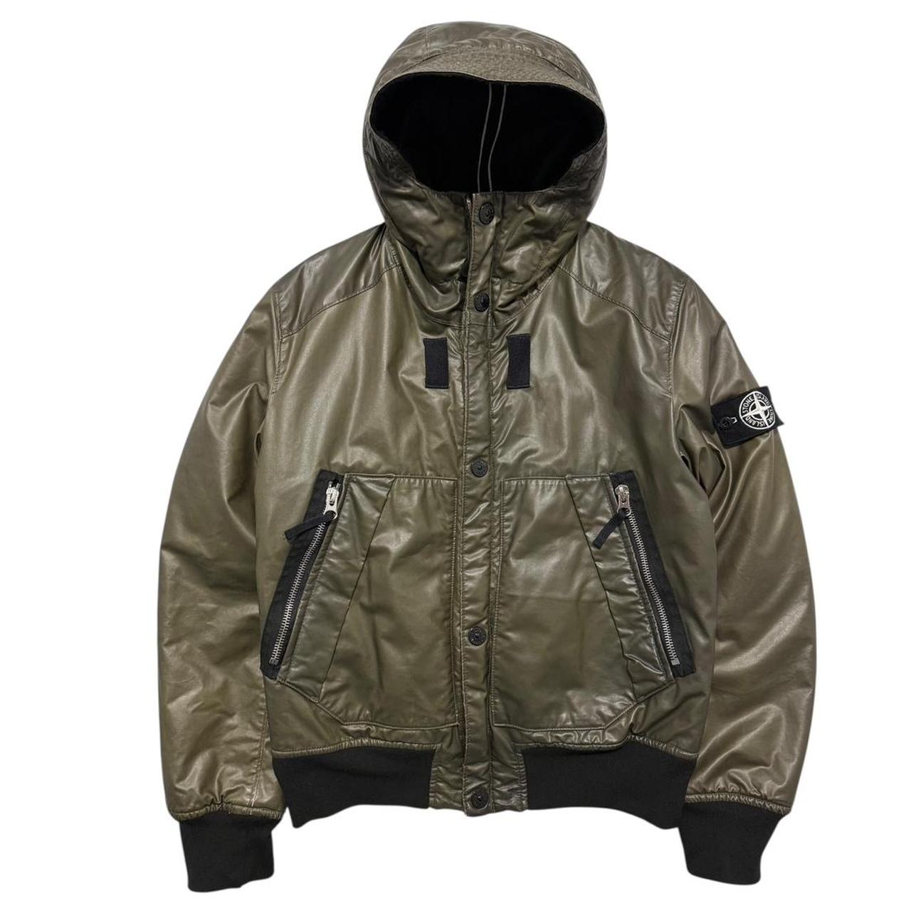 Stone Island Waxed Ice Jacket