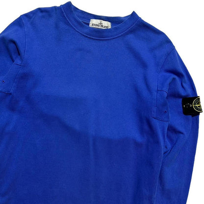 Stone Island Blue Pullover Crewneck - Known Source