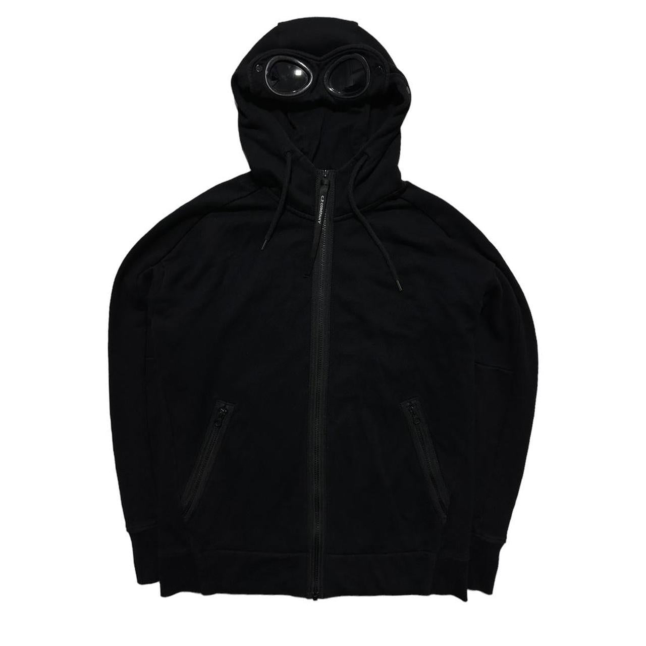 CP Company Black Goggle Hoodie