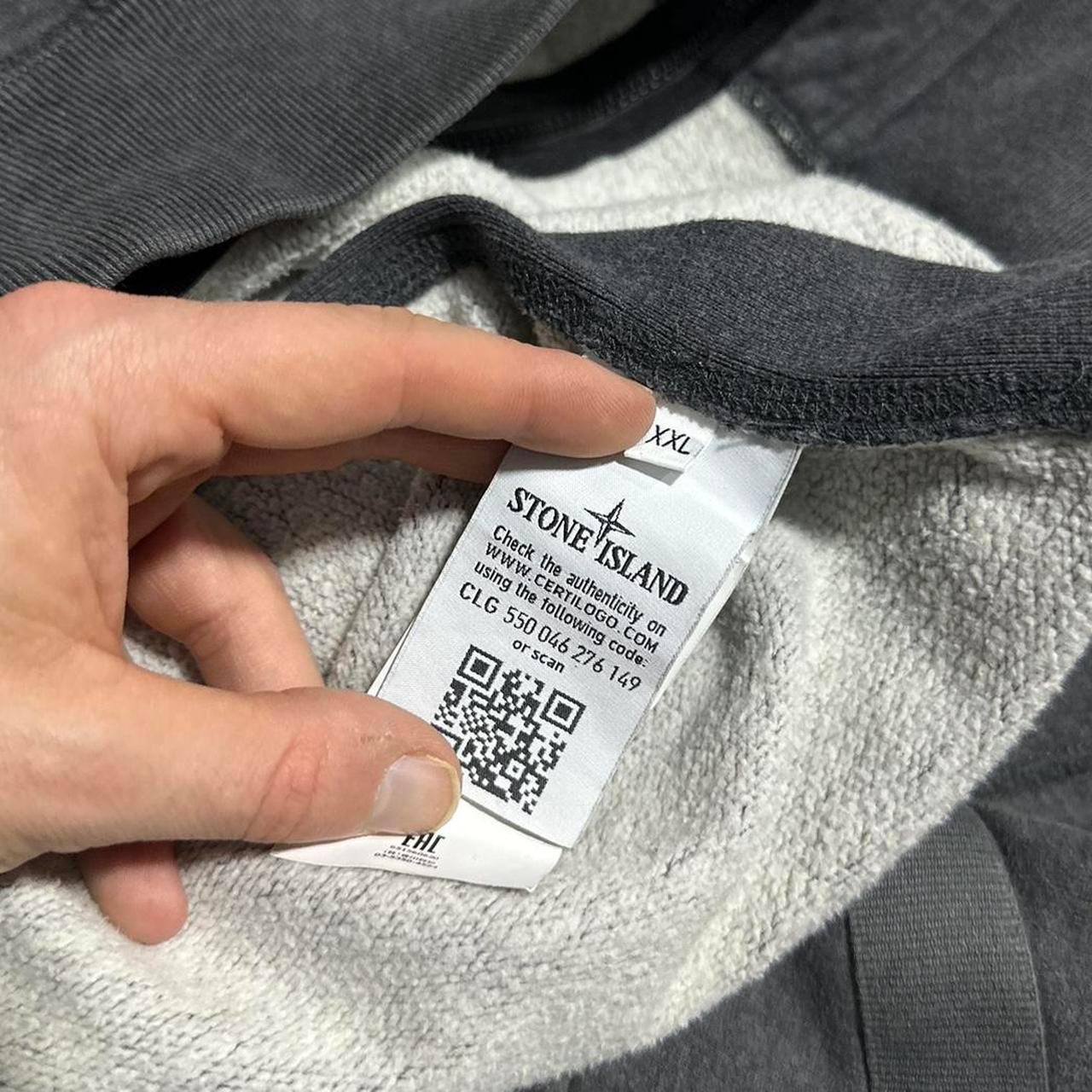 Stone Island Grey Full Zip Hoodie - Known Source