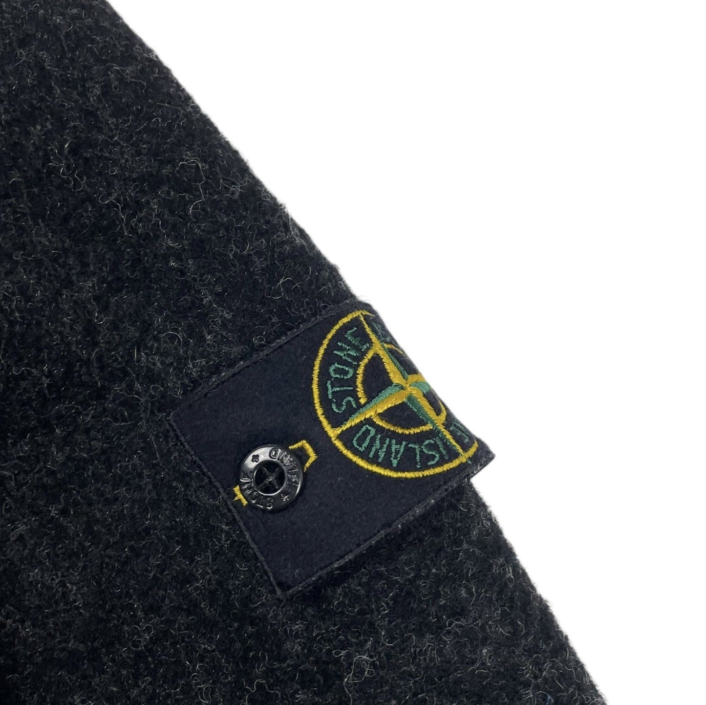 Vintage Stone Island Wool Jacket, Size Large | O/S, Grey