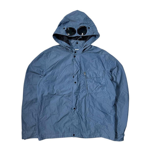 CP Company Blue 50 Fili Goggle Jacket