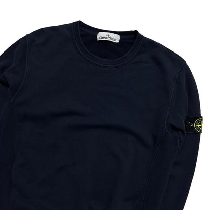 Stone Island Dark Blue Pullover Crewneck