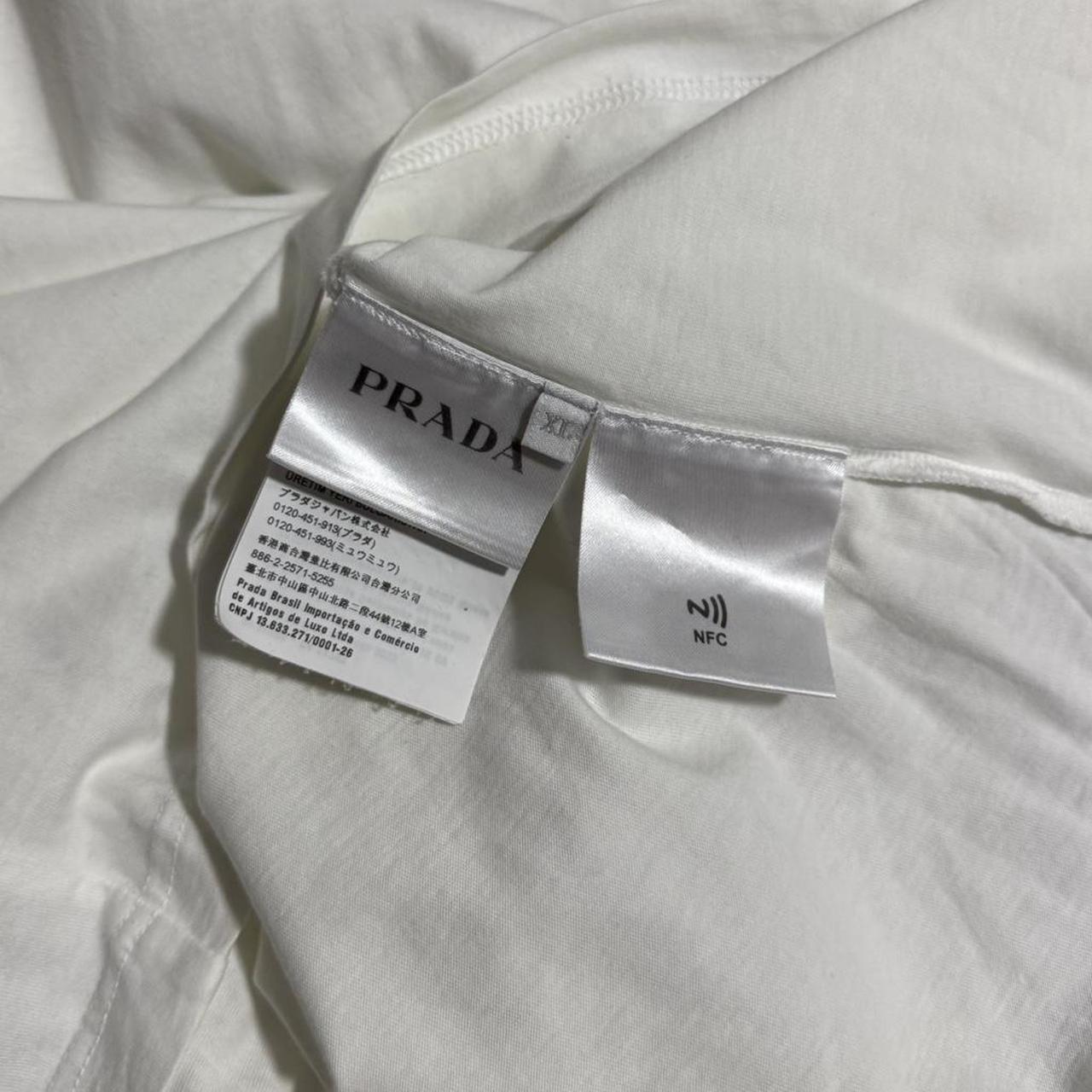 Prada Logo T-Shirt | XL, White