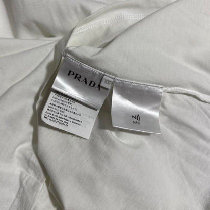 Prada Logo T-Shirt | XL, White