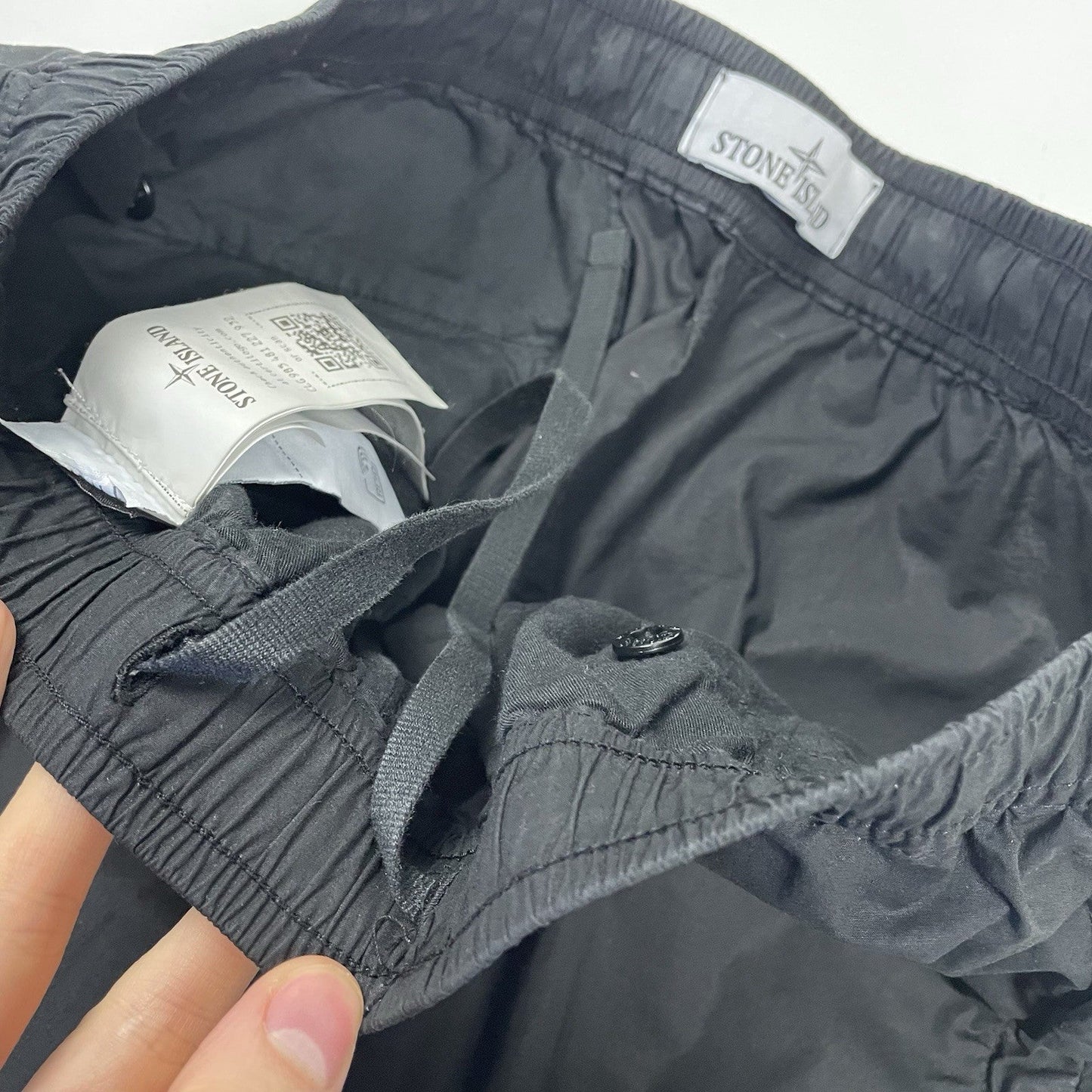 Stone Island Cargo Trousers, W30 | O/S, Black