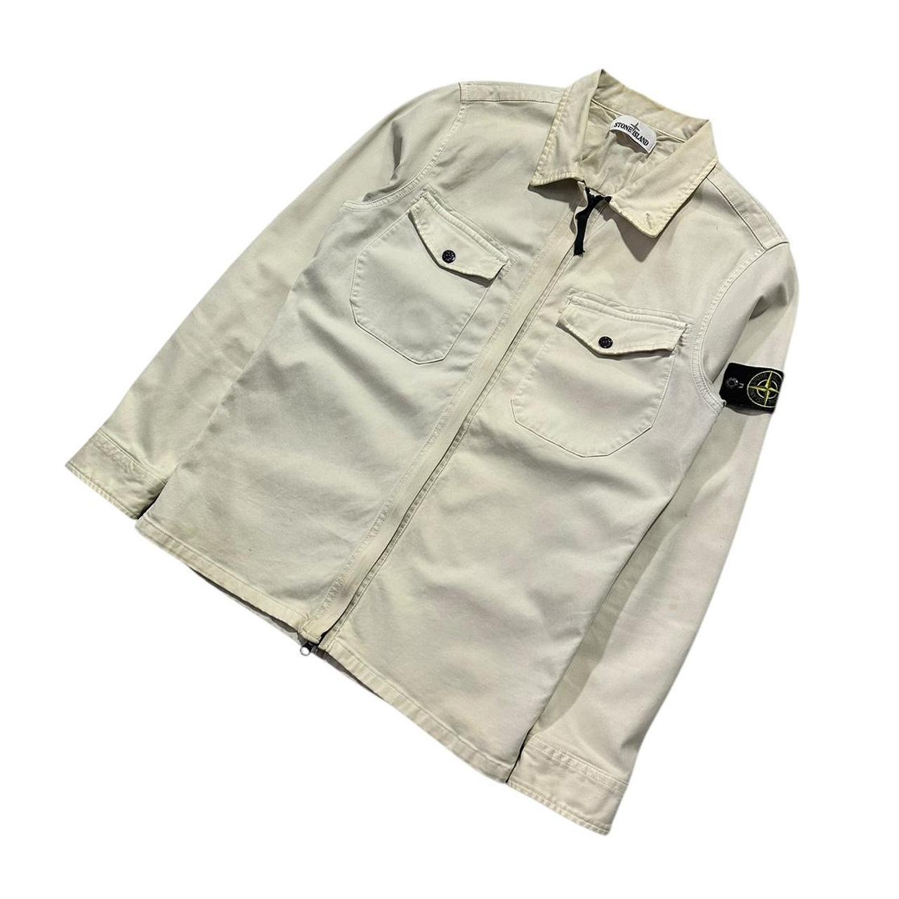 Stone Island Cream Overshirt