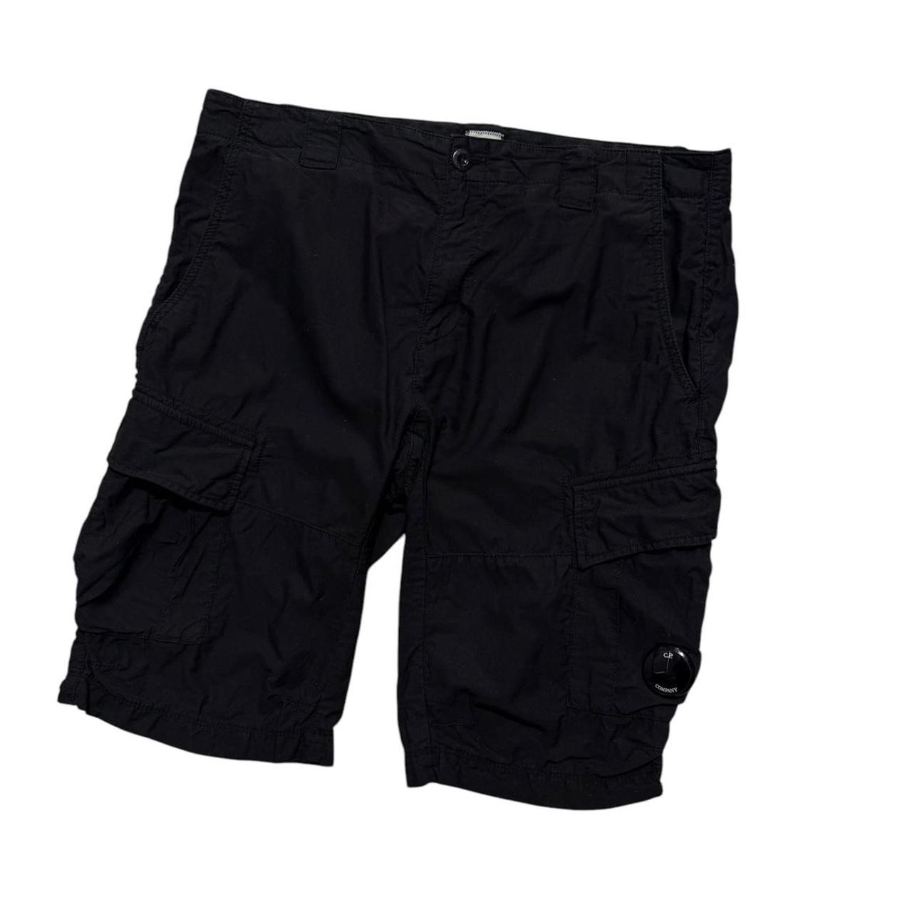 CP Company Cargo Shorts | W36, Black