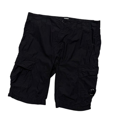 CP Company Cargo Shorts | W36, Black