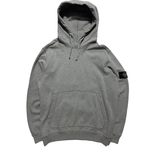 Stone Island Grey Pullover Hoodie