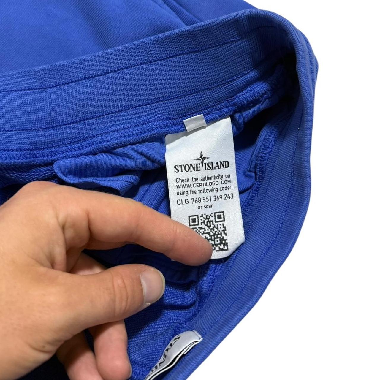 Stone Island Cotton Shorts | Medium, Blue