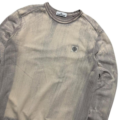 Stone Island Hand Corrosion Pullover Crewneck | XL, Beige