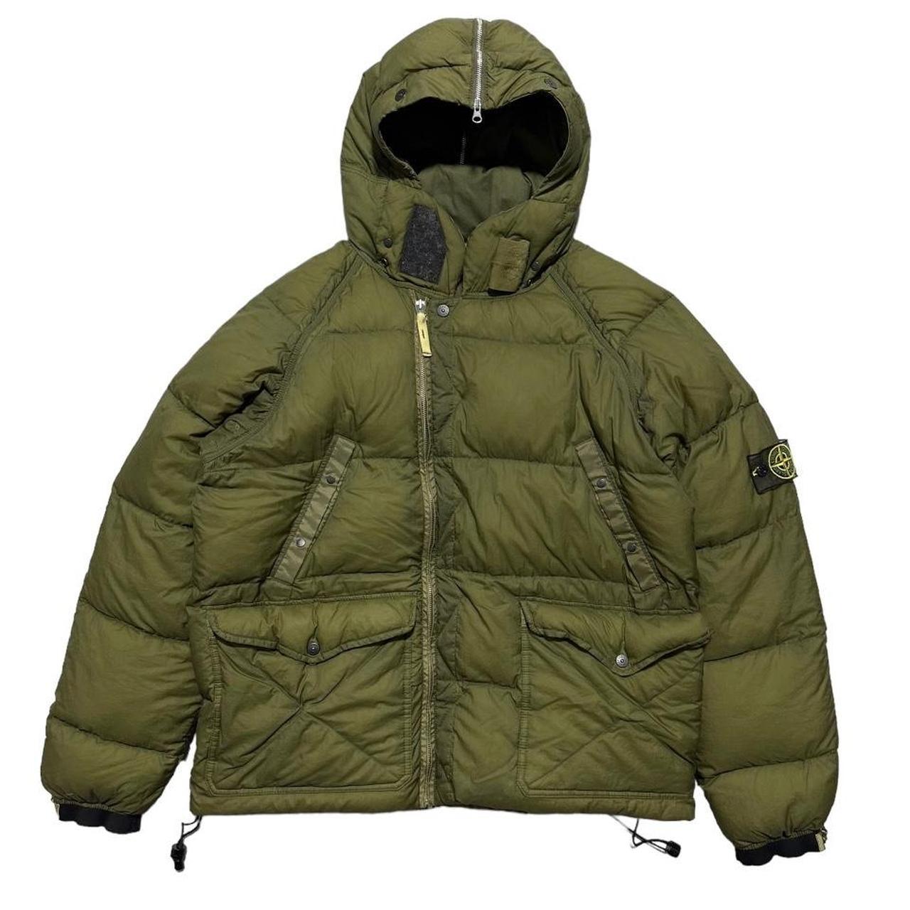 Stone Island Opaque Mesh Down Jacket - Known Source