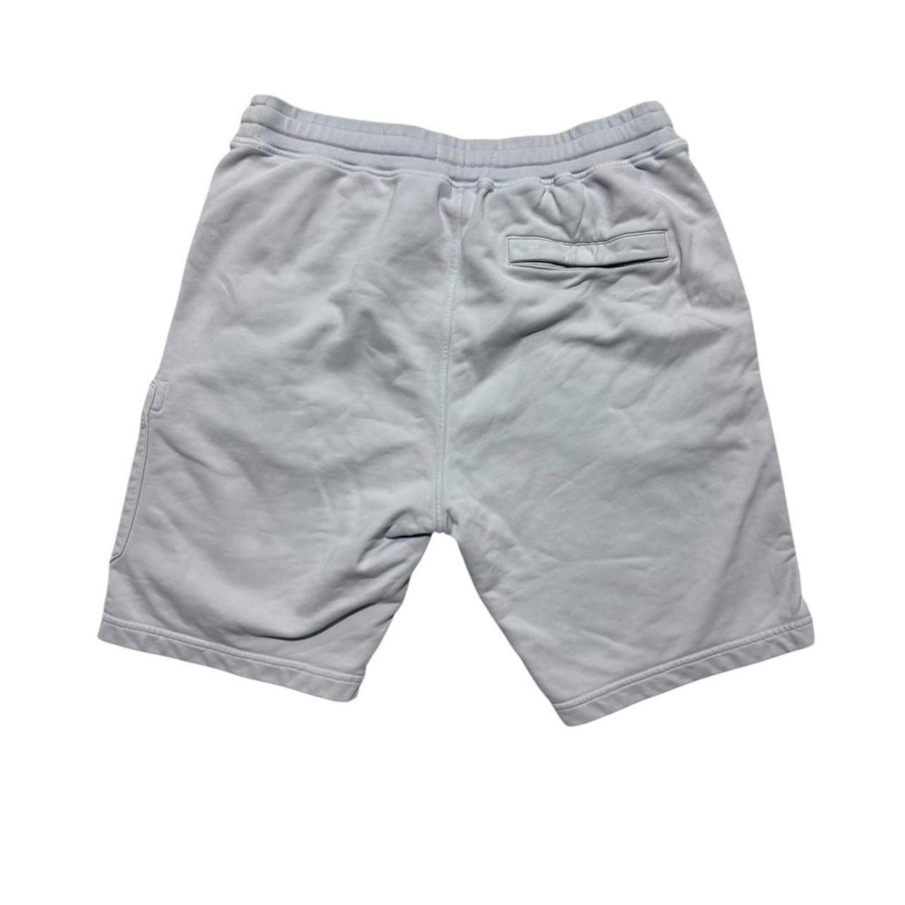 Stone Island Cotton Shorts | Large, Light Grey