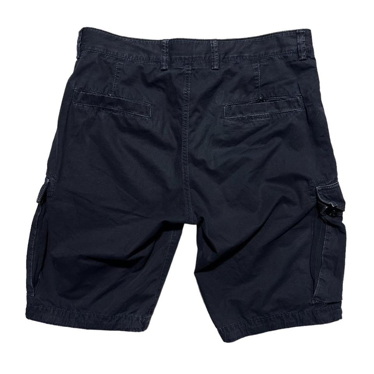 Stone Island Dark Navy Cargos Shorts | W30, Navy