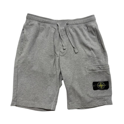 Stone Island Cotton Shorts | Medium, Grey