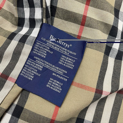 Vintage Burberry Nova Check Crest Harrington Jacket, Size Medium | O/S, Red