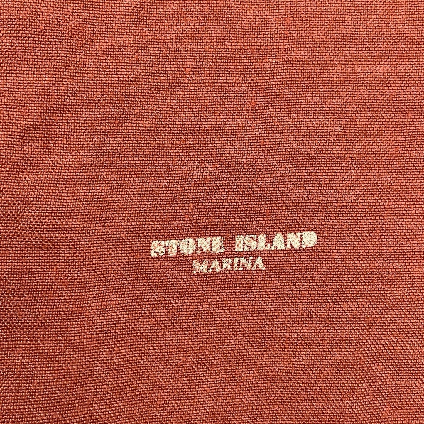 Vintage Stone Island Marina Shirt, Size Small | O/S, Orange