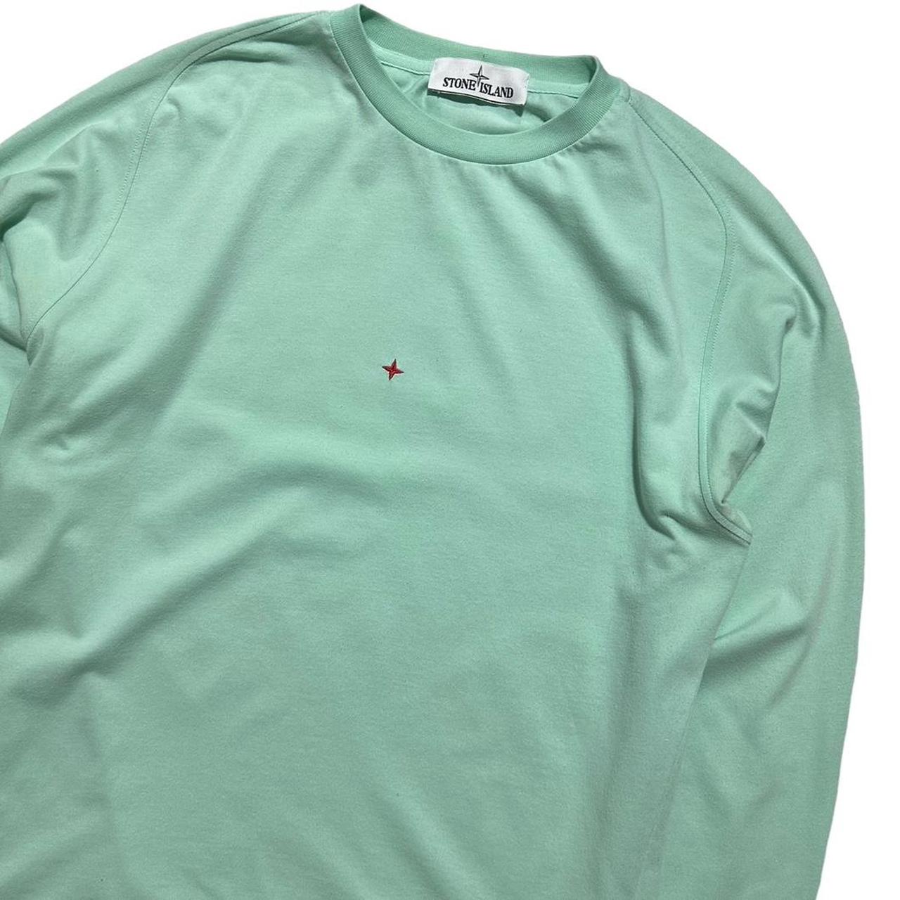 Stone Island Blue Marina Long Sleeve Top